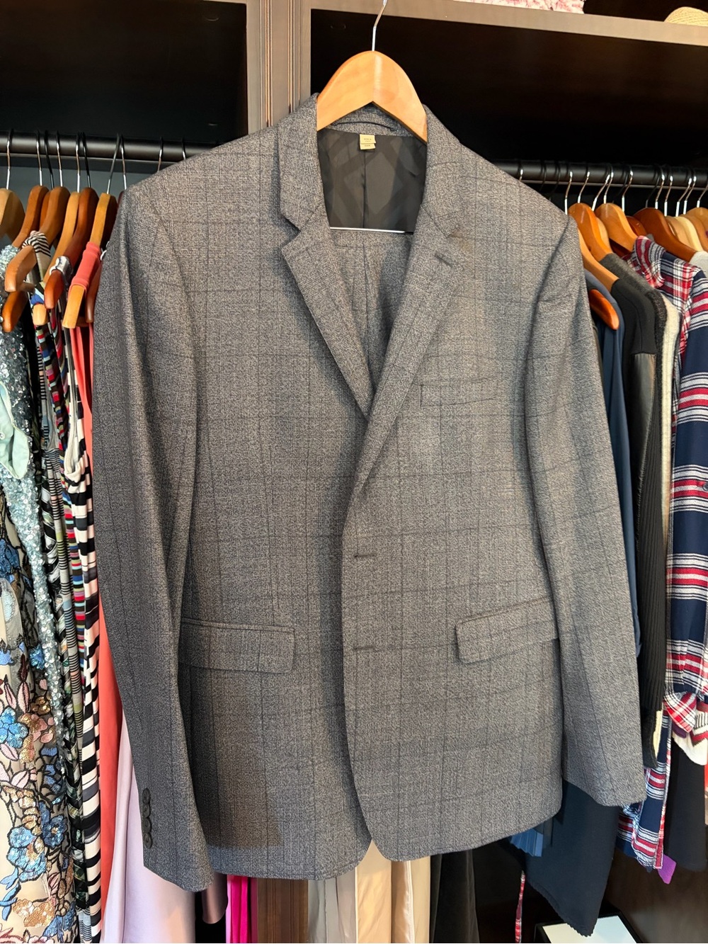 Burberry Gray suit